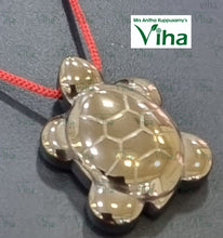 Pyrite Tortoise Pendant