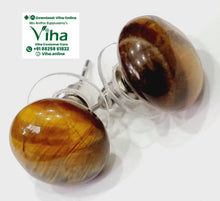 Tiger Eye Studs