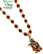 Rudraksh Radha Krishna Pendant Mala