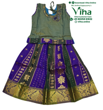Readymade Pavadai Set / Lehenga Set - 2 to 3 Years