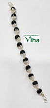 Karungali Bracelet 10 mm in Silver