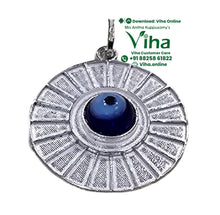 Evil Eye White Metal Pendants