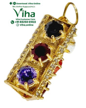 Navaratna Brass Pendant