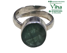Emerald Silver Ring