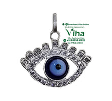 Evil Eye White Metal Pendants