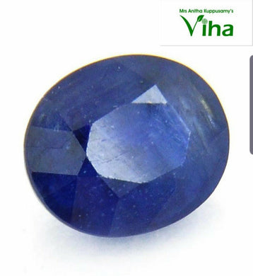 Blue Sapphire Stone Natural 4.80 Cts