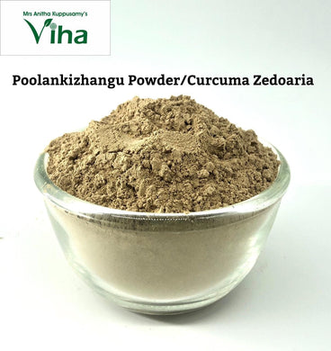Poolankizhangu Powder / White Turmeric Powder