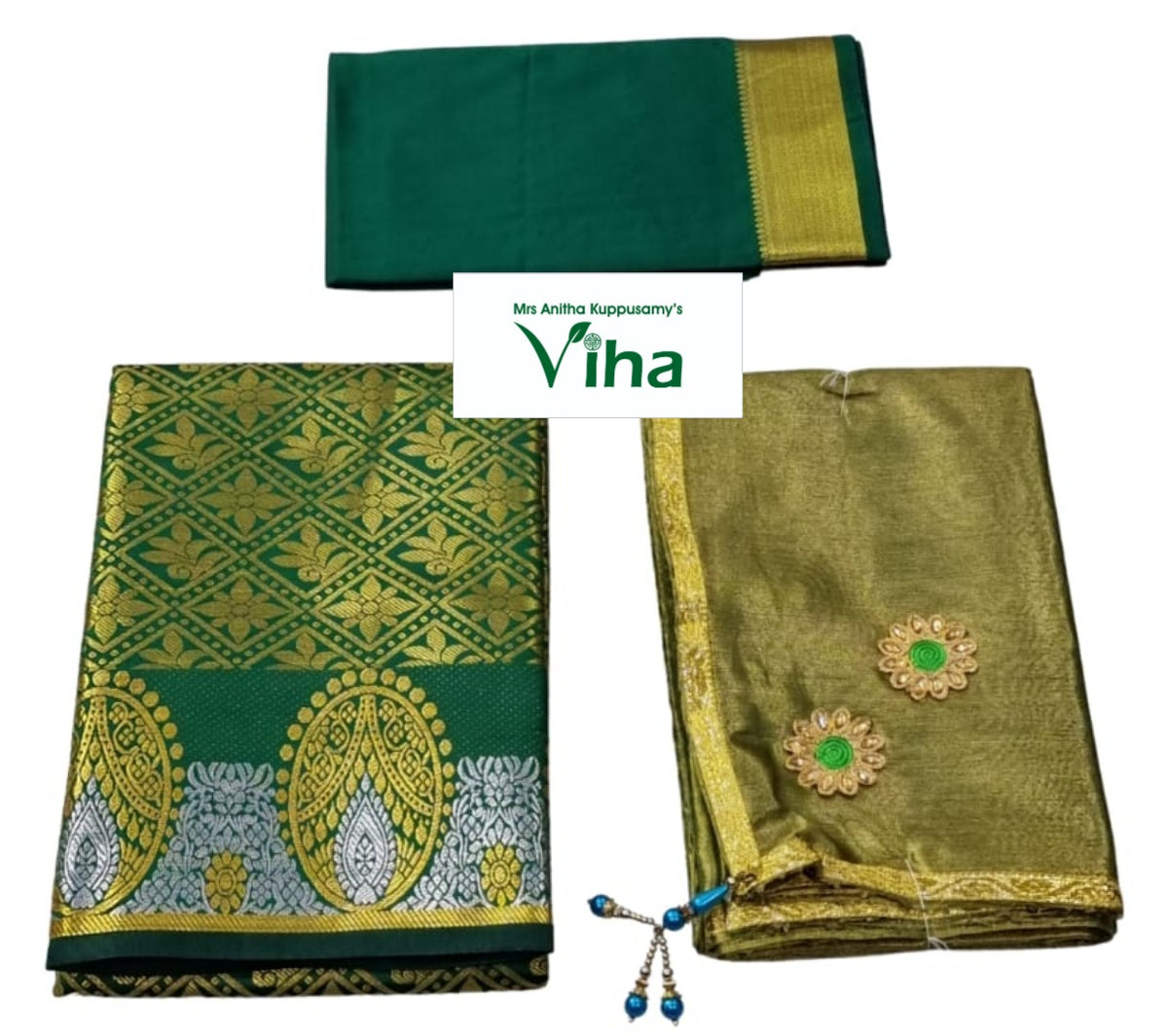 Apoorva Silk Half Saree Set main image 0