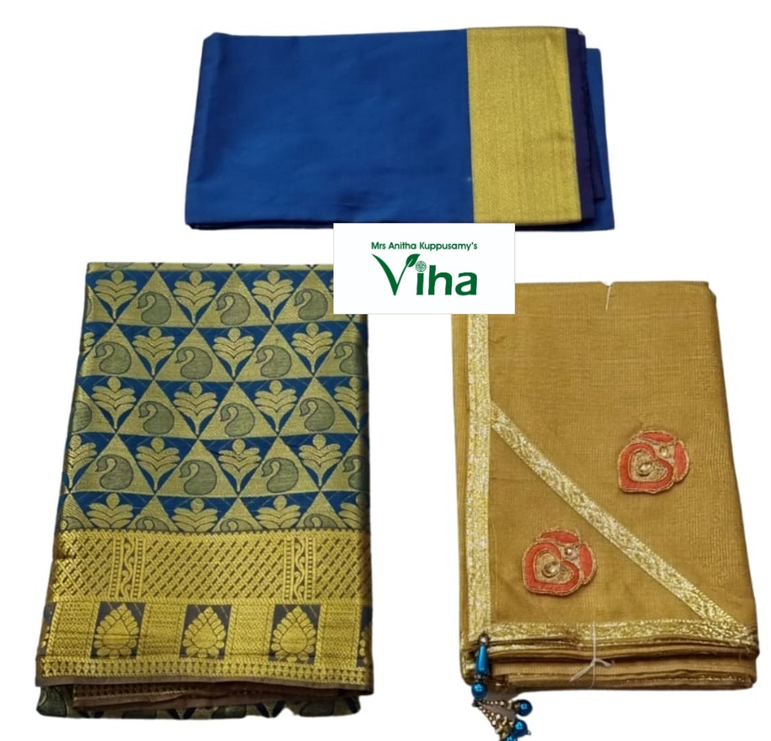 Apoorva Silk Half Saree Set main image 1
