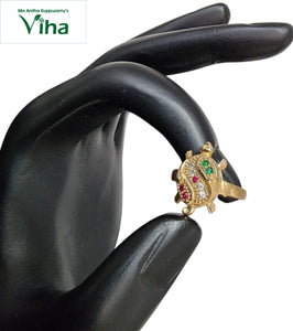 Impon Ring | Panchaloha | Size - 11