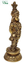 Singara Krishna Statue Brass