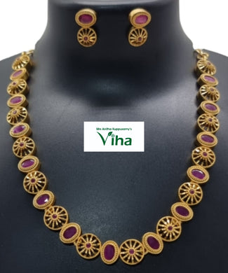 Impon Necklace| Impon Jewellery | Panchaloha
