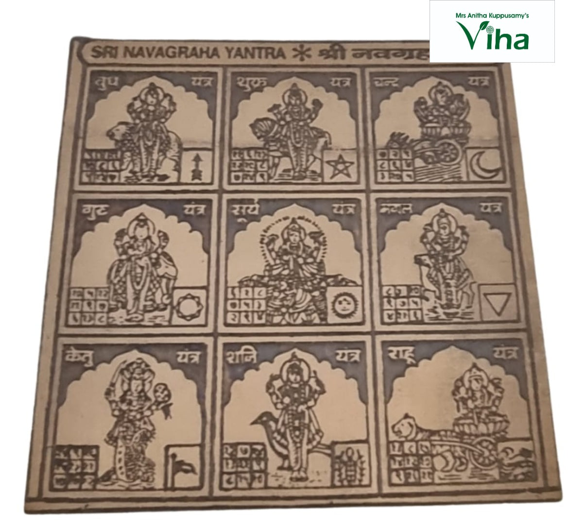 Navagraha Yantra 2"inches – Viha Online