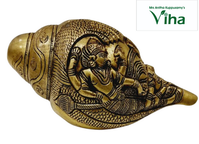 Maha Vishnu Sankh Brass