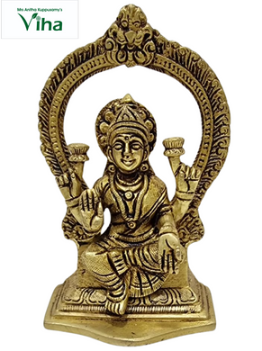 Mahalakshmi Statue Brass 5