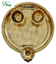 Pooja Arthi Plate Brass