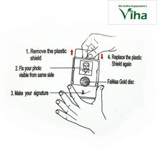 Pocket Size Pyra Card With Pyramid Yantra For Business & Career