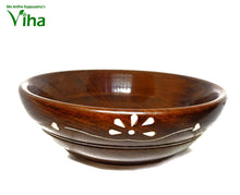 Antique Wooden Bowl - Large