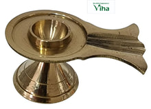 Narmadeshwar Shivling with Copper Abisheg Lotta/Sombu,Copper Bowl,Shivling Stand,Shivling Abisheg Stand