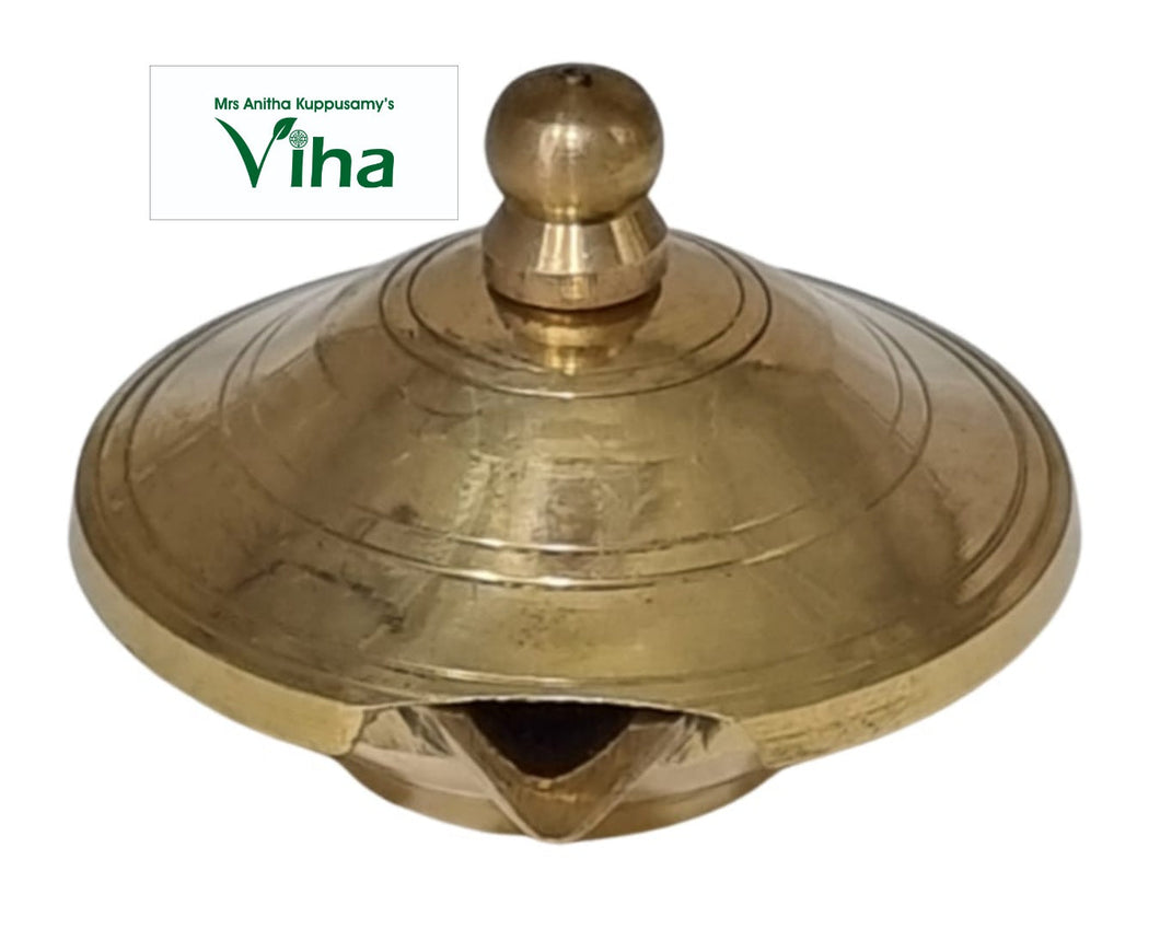Lamp with Lid - Brass