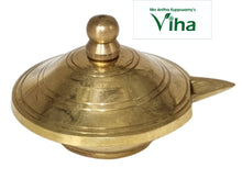 Lamp with Lid - Brass