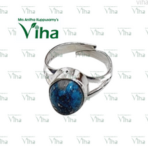 Turquoise Ring Silver Adjustable