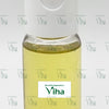 Vitamin E Oil For External Use, a round clear bottle with a white flip-top cap filled with yellowish liquid