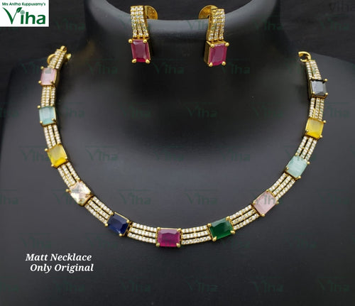 Premium Quality Necklace Set | Code : NE - 011