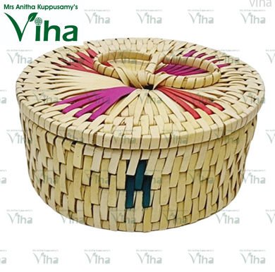 Palm Woven Box | Code - P 0117