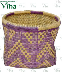 Palm Woven Storage Box | Code - p 0120