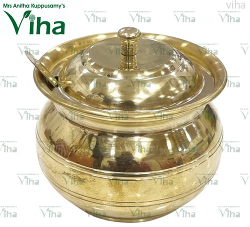 Ghee & Multi Purpose  Pot - Brass