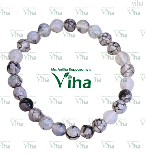 Vein Agate Bracelet - Natural