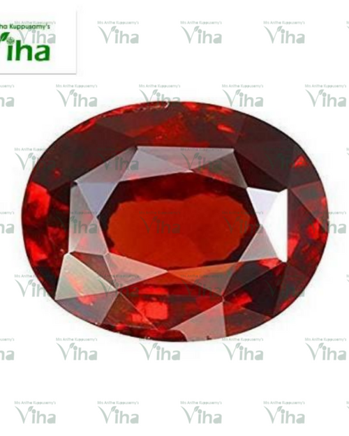 Gomedha Stone Natural - Oval Mixed, faceted surface and polished finish