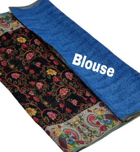 Kalamkari Saree With Blouse