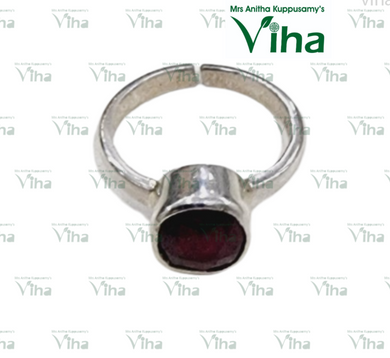 Ruby Ring Silver Natural - 7.83 Cts