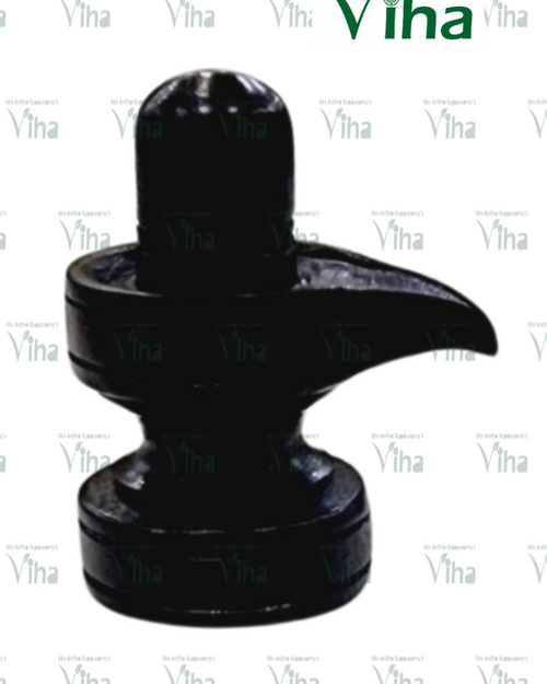 Karungali Wood Shivling, a Shivling carved from Karungali (ebony wood)