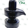 Karungali Wood Shivling, a small Shivling carved from Karungali (ebony wood)
