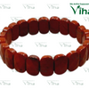 Red Jasper Bracelet with rectangular block beads