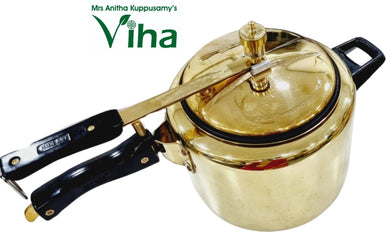 Brass Pressure Cooker - 5 litres
