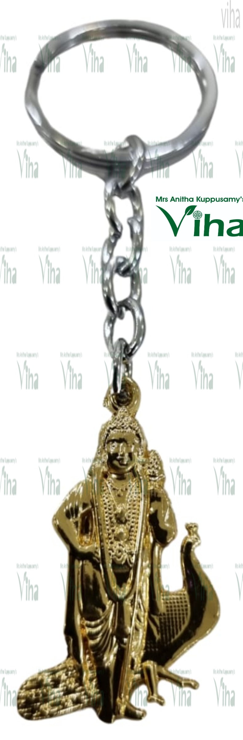 Muruga Keychain Metal