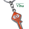 Vel Keychain with spear pendant and split ring