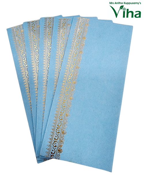 Gift Cover with scrollwork border and fanned out arrangement