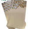 Gift Cover with foil patterns and bird motif along the top edge