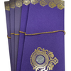 Gift Cover with string tied horizontally and decorative emblem
