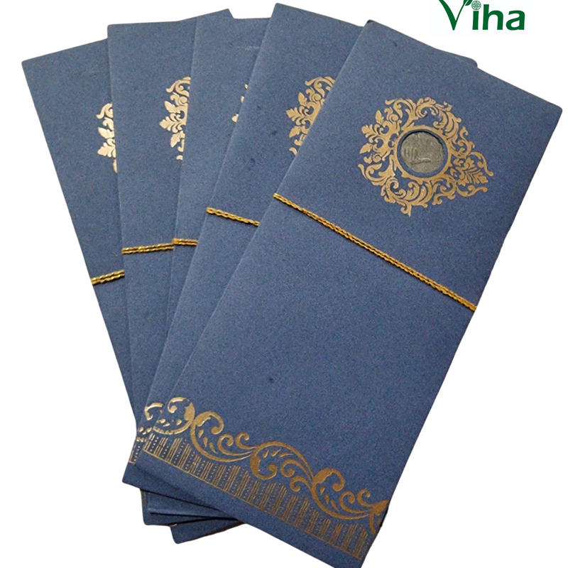 Gift Cover with fan arrangement and string closure
