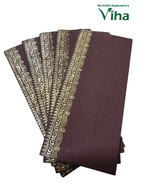 Gift Cover with matte finish arranged in a fan shape