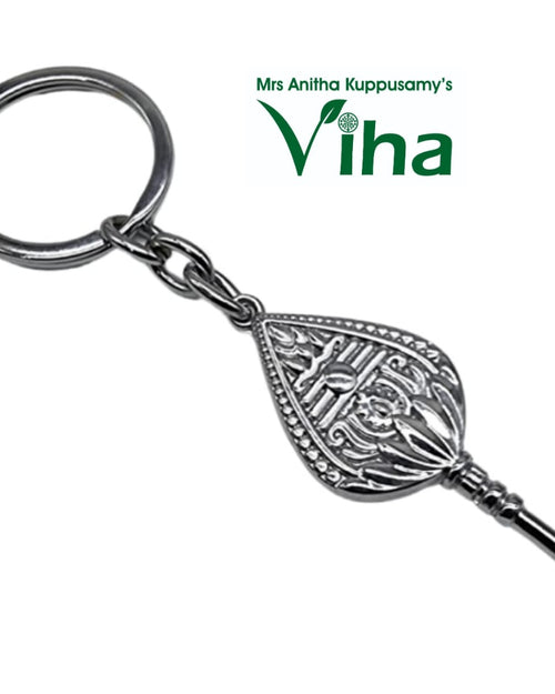 Vel Keychain, pendant attached to a split ring