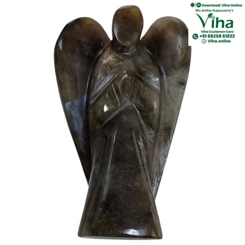 Labradorite Stone Angel - 2"inches