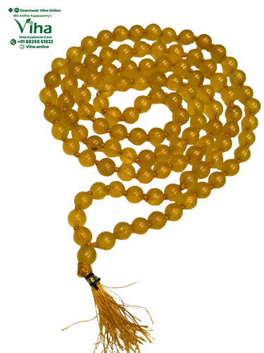 Citrine Mala 6mm - 108+1 Beads