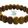 Tiger Eye Stone Bracelet, brown and golden faceted beads